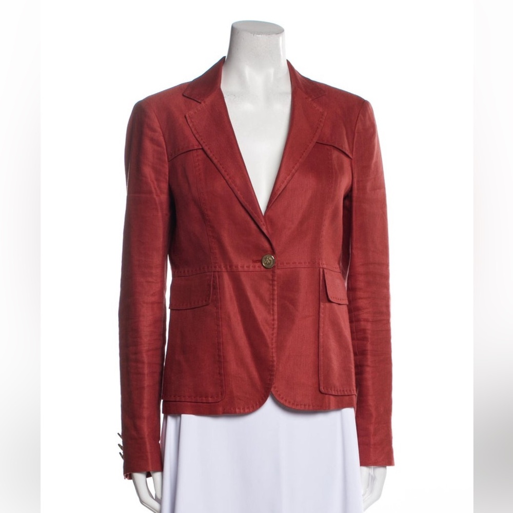 Vintage linen Gucci Blazer